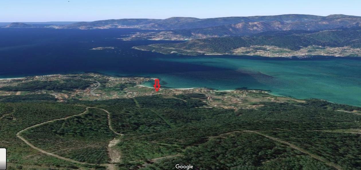 Apartamento Playa A 20 Minutos De Santiago Noia Eksteriør bilde